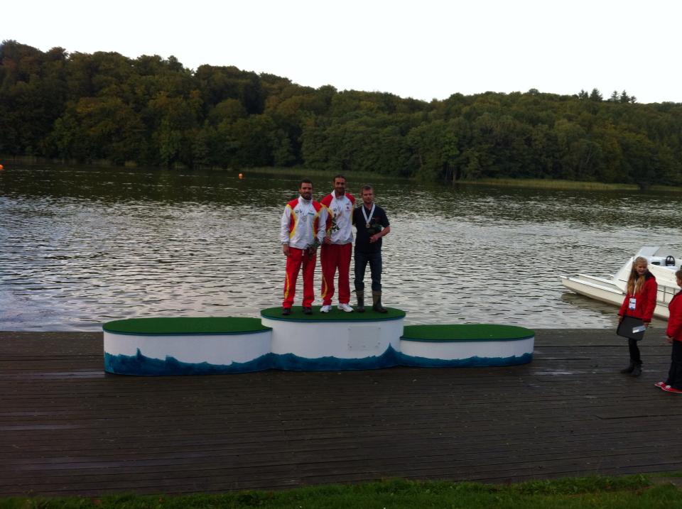 Felipe Besada, subcampeón del mundo en K1 Veteranos
